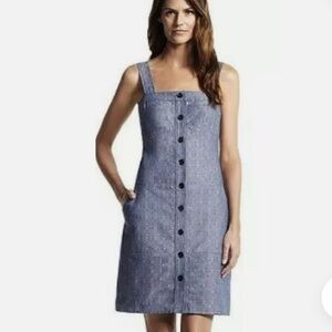 🔥Derek Lam for DesignNation chambray button front dress NWT sz14